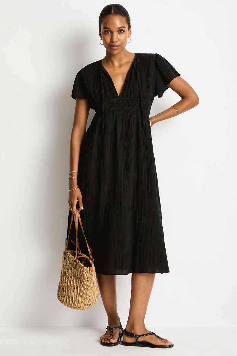 black maxi dress australia LUCIENNE MAXI DRESS - BLACK