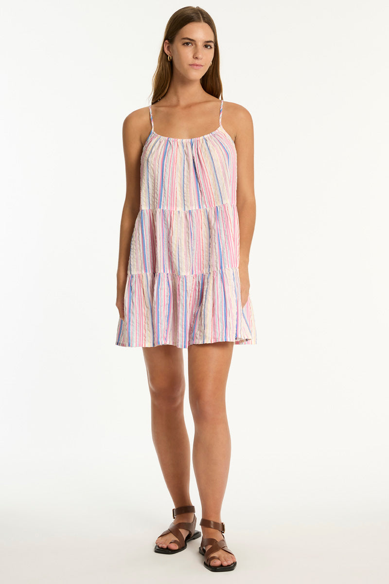 Sunset Tie Back Sundress