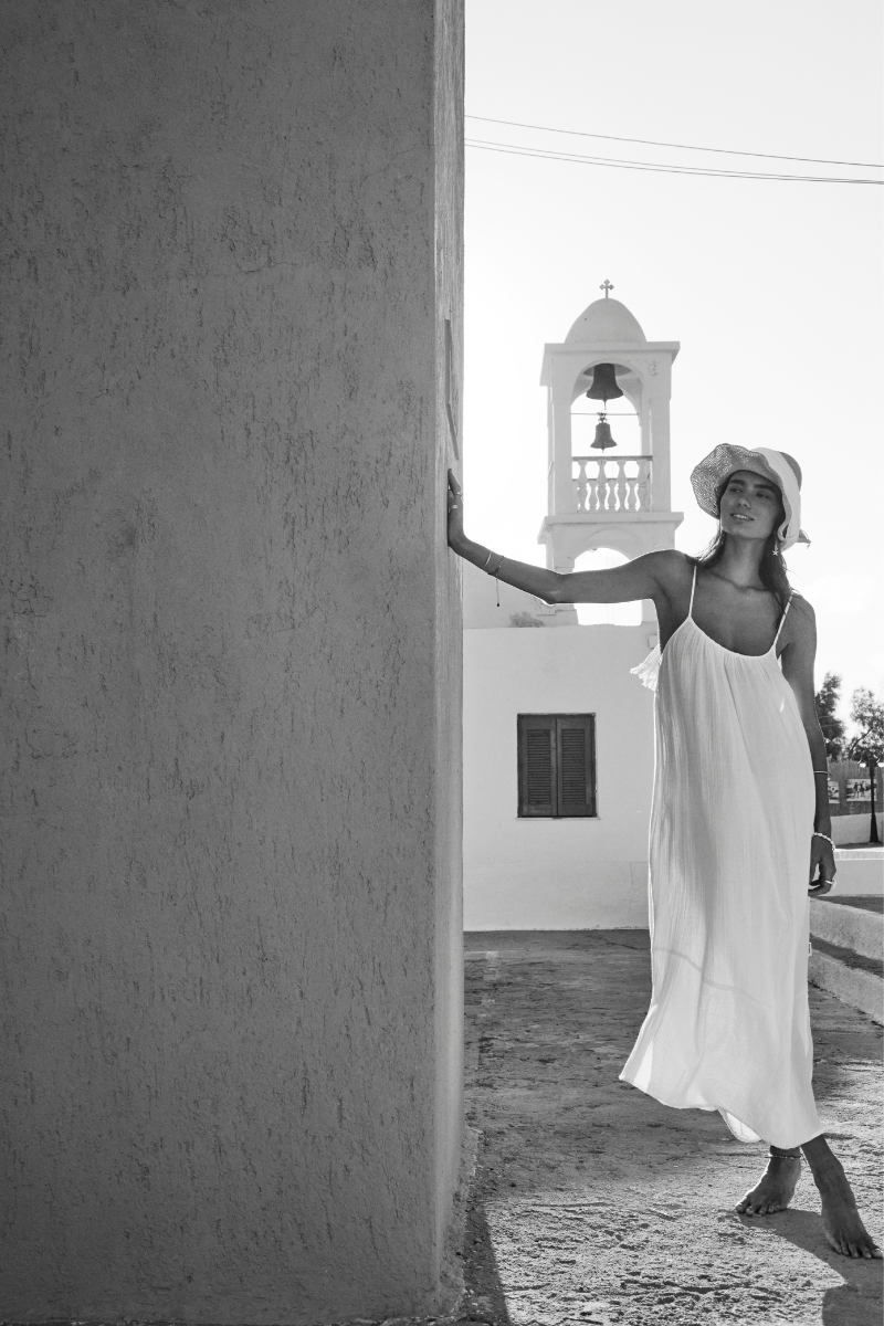 Sunset Tie Back Sundress