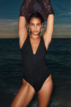 La Mer Longline Scoop Back One Piece