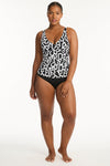 Deco Cross Front Singlet - Deco - Sea Level Australia 