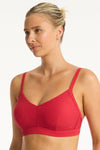 Honeycomb DD/E Bralette - Honeycomb Red - Sea Level Australia 