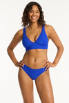 Honeycomb Longline Top - Honeycomb Cobalt - Sea Level Australia 