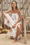 Ripples Maxi Bandeau Dress