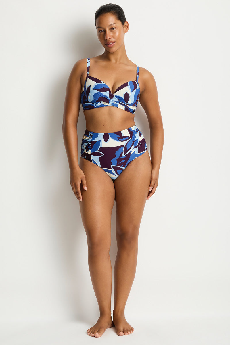 Rumba Cross Front Moulded Cup Bra