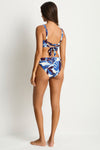 Rumba Longline Tie Back Top