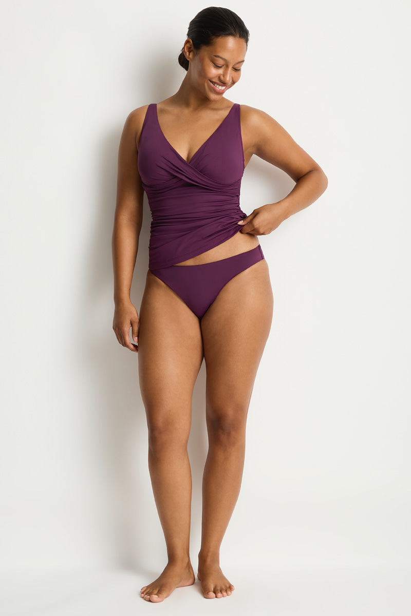 Essentials Edit Cross Front Tankini