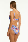 Blue Hawaii Mid Bikini Pant