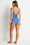 Essentials Edit Longline Tie Back One Piece
