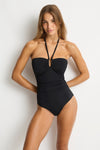 Essentials Edit U Bar Underwire Bandeau One Piece