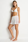 Shore Linen Panelled Boxer Short