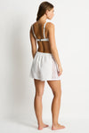 Shore Linen Panelled Boxer Short