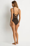 Essentials Edit Longline Tie Back One Piece
