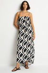 Costa Bandeau Maxi Dress