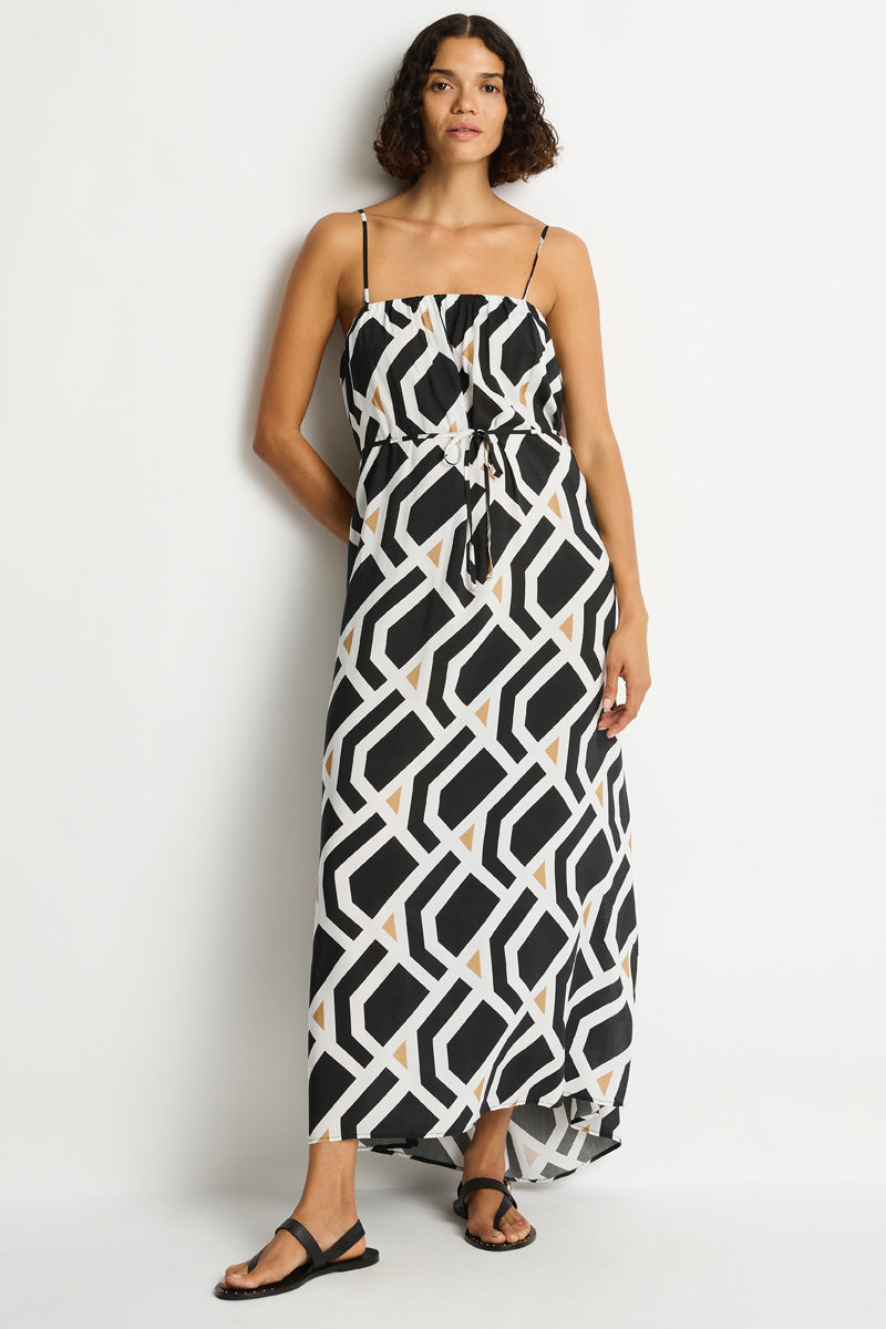 Costa Bandeau Maxi Dress