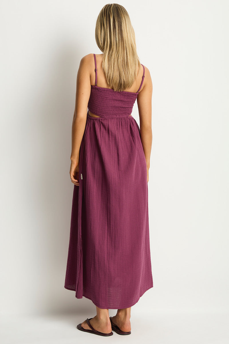 Sunset Cutaway Bandeau Dress