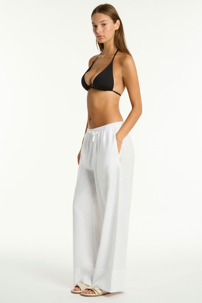 Shore Linen Palazzo Pant