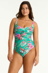 Pacifico Twist Front One Piece - Pacifico - Sea Level Australia 