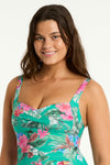 Pacifico Twist Front One Piece - Pacifico - Sea Level Australia 