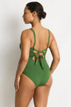 Essentials Edit Longline Tie Back One Piece