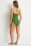 Essentials Edit U Bar Underwire Bandeau One Piece