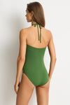 Essentials Edit U Bar Underwire Bandeau One Piece