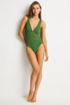 Essentials Edit Spliced One Piece