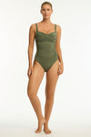 Eco Essentials Twist Front One Piece