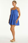 Heatwave Short Sundress in Heatwave Blue | Sea Level Australia 