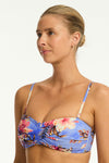 Blue Hawaii Twist Bandeau