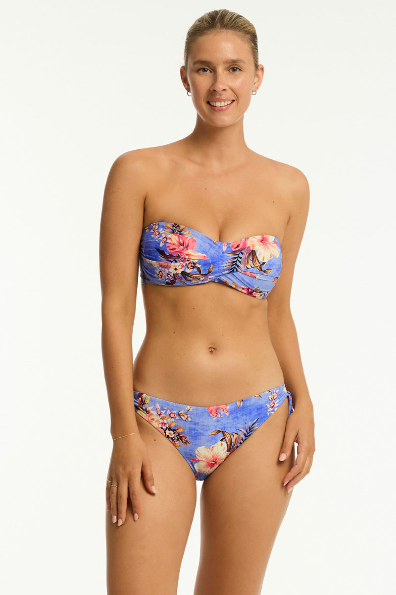 Blue Hawaii Twist Bandeau