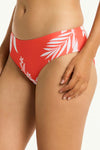 Aloha Mid Bikini Pant - Aloha Flame - Sea Level Australia 