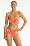 Aloha Mid Bikini Pant - Aloha Flame - Sea Level Australia 