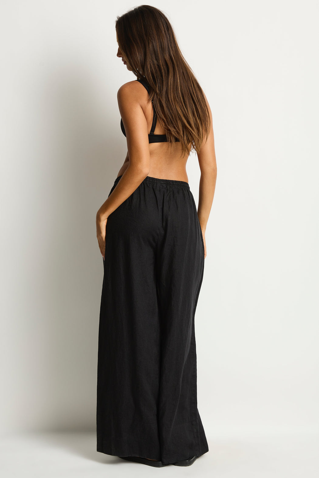 Shore Linen Palazzo Pant