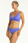 Iris Capri Cross Front Multifit Bra Top - Sea Level - Sea Level Australia 