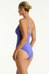 Capri Panel Line One Piece in Capri Iris | bond-eye swim