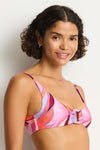 Neon Wave Tie Back Bralette