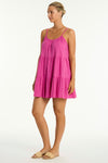 Heatwave Short Sundress in Heatwave Pink | Sea Level Australia 