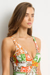 Tavana Scoop Back Panel Line One Piece