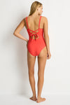 Essentials Edit Longline Tie Back One Piece