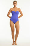 Essentials Edit Twist Bandeau One Piece