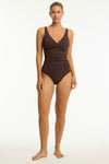 Essentials Edit Cross Front One Piece