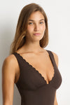 Scallop Longline Tri One Piece