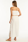 White Sunset Beach Skirt - Sunset White - Sea Level Australia 