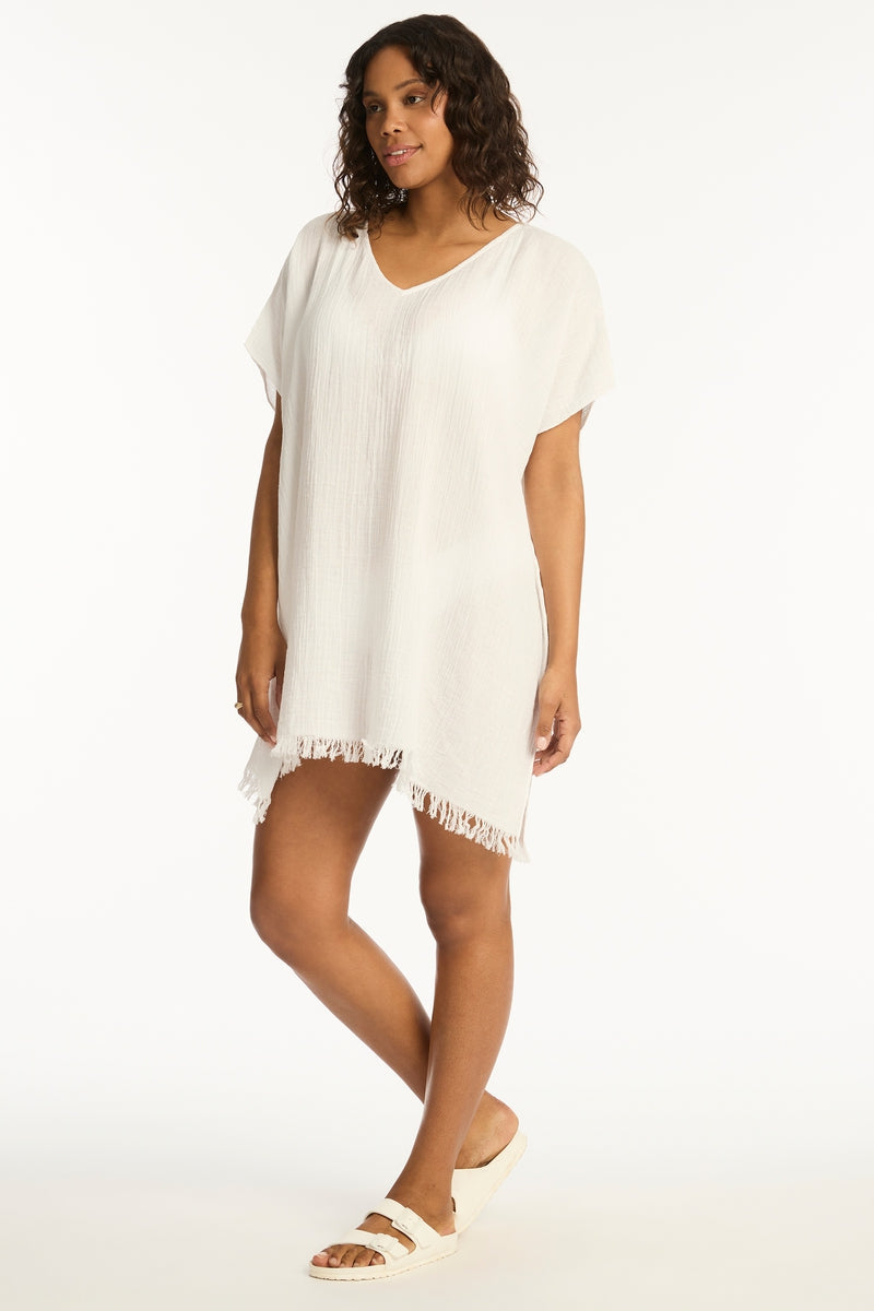 White Sunset Kaftan - Sunset White - Sea Level Australia 