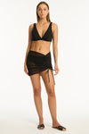 Day Club Drawstring Mini Mesh Skirt - Day Club - Sea Level Australia 