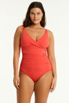 Essentials Edit Cross Front One Piece in Sea Level | Sea Level Australia 