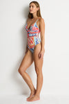 Coco Island Cross Back Tri One Piece