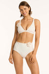 Casa Del Mar Longline Bralette - Casa Del Mar Coconut - Sea Level Australia 