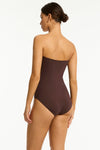 Essentials Edit Twist Bandeau One Piece